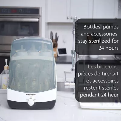 Superfast Baby Bottle Sterilizer and Dryer - Sterilizes & Dries in 10 Minutes