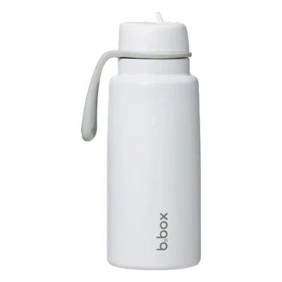 B.box 1L Insulated Water Bottle | Triple-Layer Stainless Steel, Flip Top Lid & Sport Spout | Leakproof, BPA-Free, Keeps Drinks Cold up to 46hrs