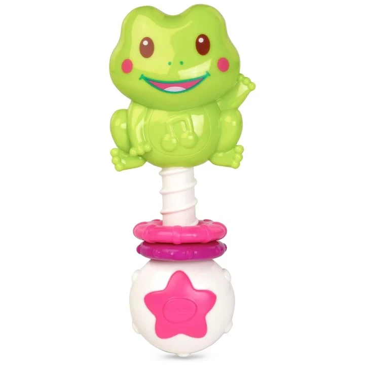 VTech My First Gift Set Baby Gifts and Toys | Including Hippo Animal Plush with Baby Teether, Piano and Rattle, Flower Mirror | 0, 6, 12 Months +