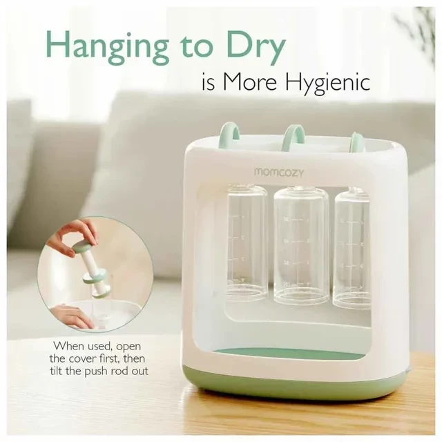 Momcozy Squeeze Station,Baby Food Maker&Pouch Filler for Homemade Baby Puree, BPA-Free, Dishwasher Safe, with Reusable Baby Food Pouches for Babies & Toddlers