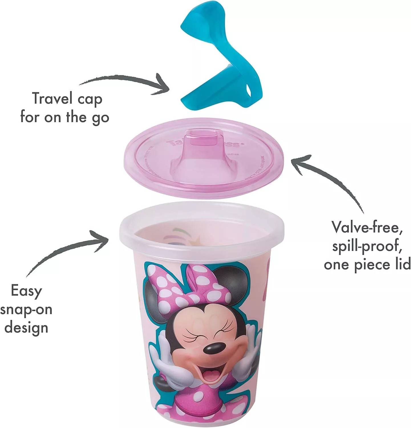 The First Years Take & Toss Minnie Mouse Sippy Cups