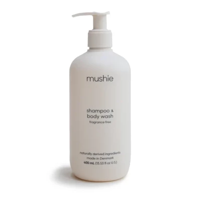Mushie Fragrance Free Baby Shampoo & Body Wash