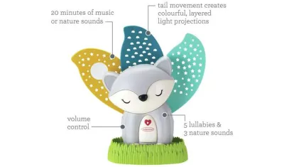 Infantino  2-In-1 Musical Soother & Night Light Projector
