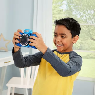 VTech KidiZoom Duo Camera FX, Dual Lens Kids Digital Camera with Photo & Video Effects, Voice Recorder, and Learning Games for Ages 3+