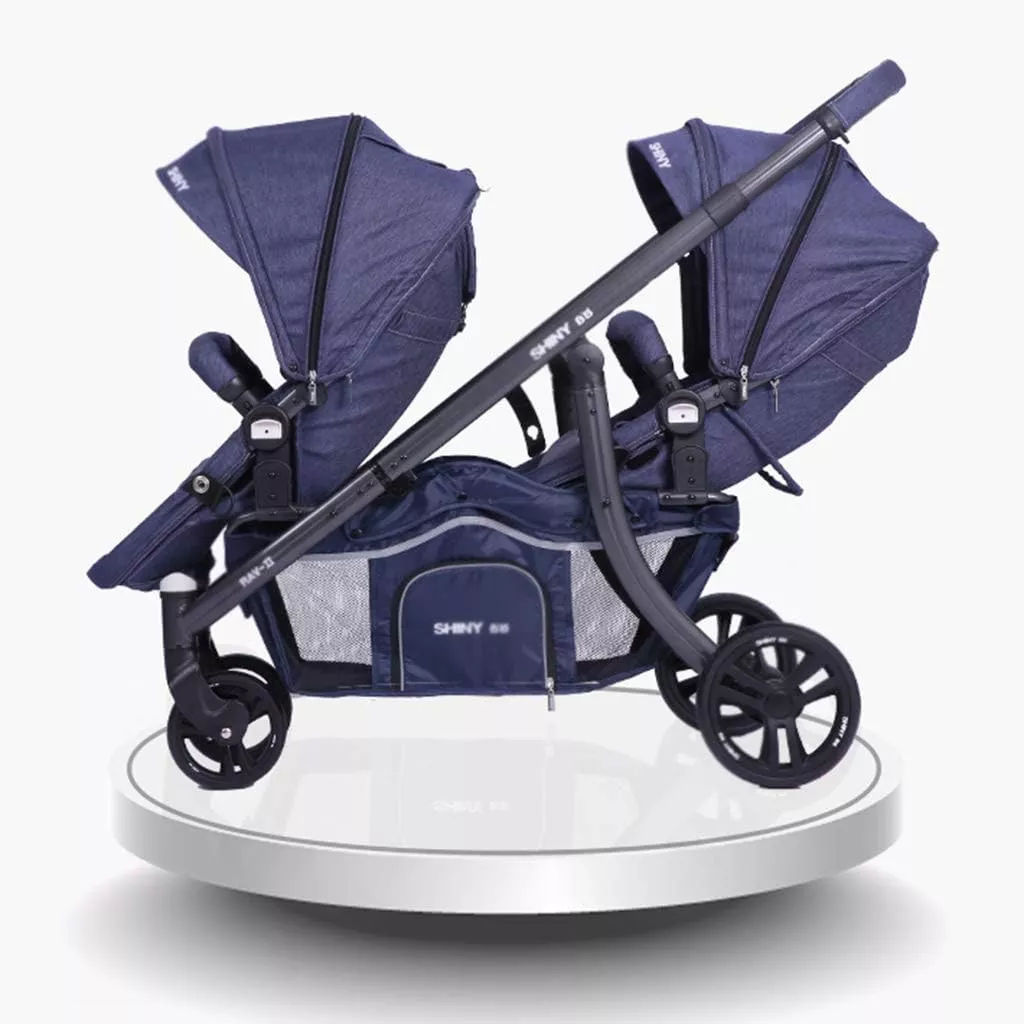 Shinny Twin Stroller