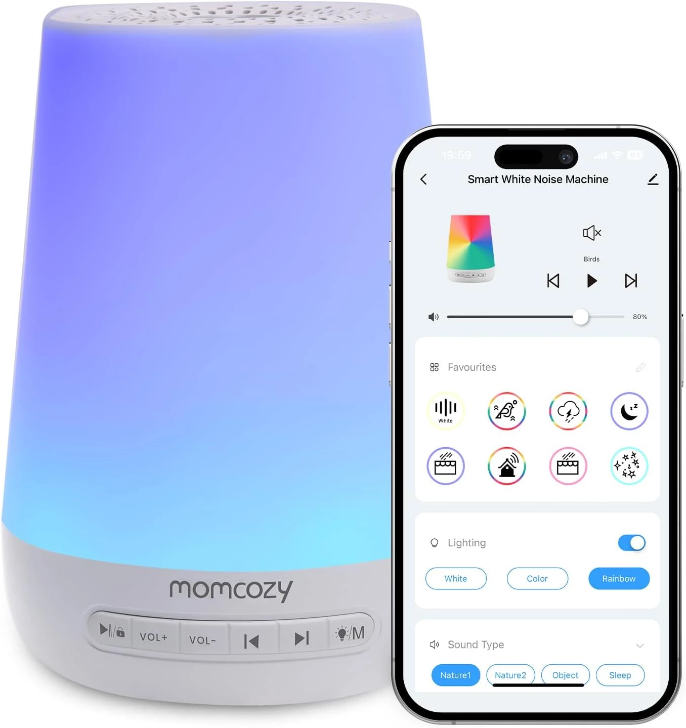 Momcozy White Noise Machine