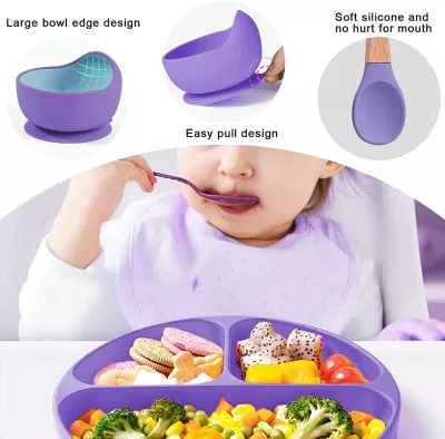 Silicone Baby Feeding Set