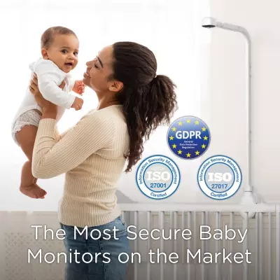 SkyVision AI Pro Twin with Adjustable Crib Mount
