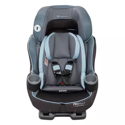 Baby Trend Protect Car Seat, Adjustable Booster Seat with Side Impact Protection, Cup Holders & Foldable Design