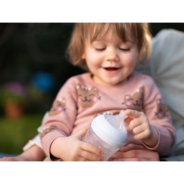 Philips Avent Natural Response Baby Bottle | 11oz/330ml, Fast Flow Nipple (6m+), Anti-Colic, Breast-Like Design – SCY906/01