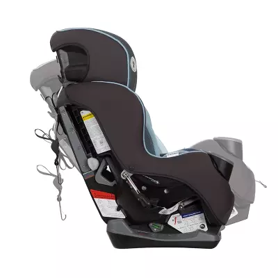 Baby Trend Protect Car Seat, Adjustable Booster Seat with Side Impact Protection, Cup Holders & Foldable Design