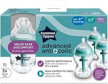Tommee Tippee Advanced Anti-Colic Baby Bottle 260ml
