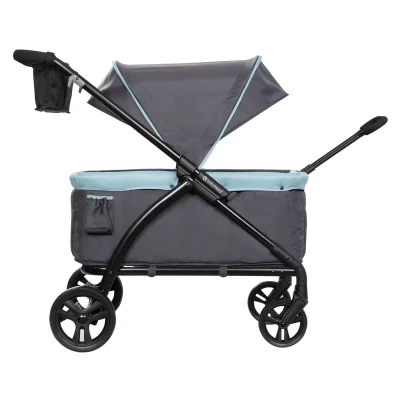 Expedition Double Stroller Wagon | 2-Seater Push & Pull Wagon with Canopy, Large Storage & 3-Point Harness, 6m+