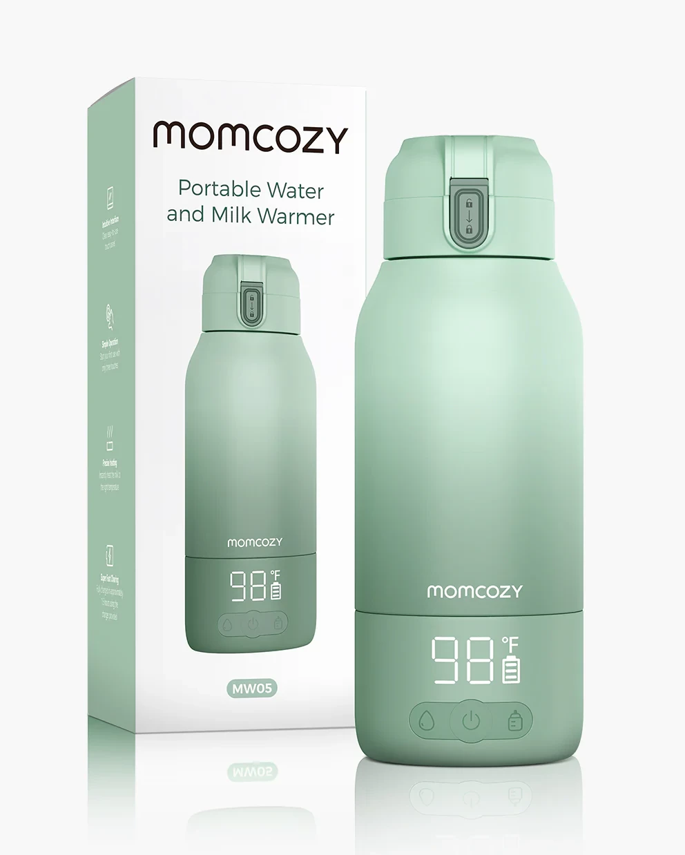 Superfast Portable Breast Milk & Water Warmer for Travel