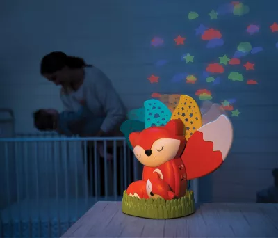 Infantino  2-In-1 Musical Soother & Night Light Projector