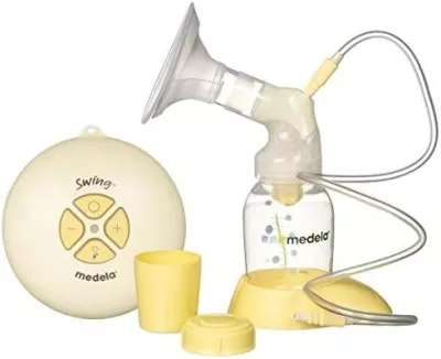 Medela Swing Electric Breast Pump, Two-Phase Expression, Compact & Efficient