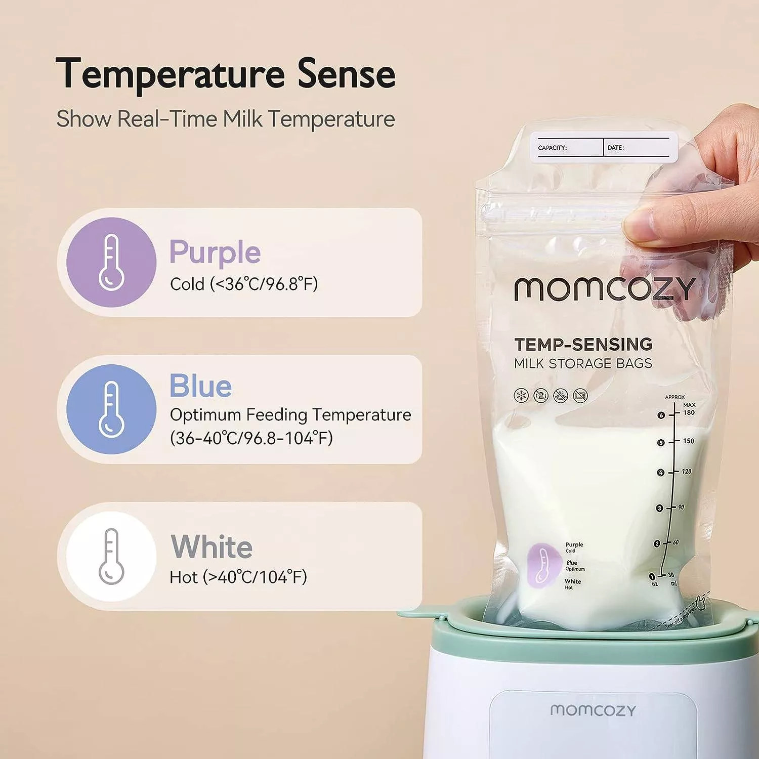 Momcozy Breastmilk Storing Bags