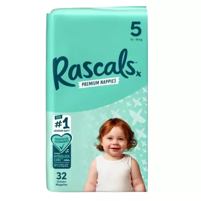Rascal Premium Baby Diapers, Suitable for Newborns, Infants, and Active Toddlers | Soft, Safe, and Leak-Proof