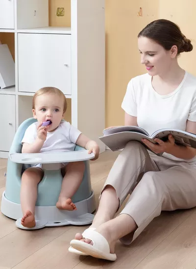Aibedo 4-in-1 Baby High Chair – Adjustable Baby Dining & Feeding Seat for 6 Months plus, Portable Toddler Highchair for Home & Restaurant Use
