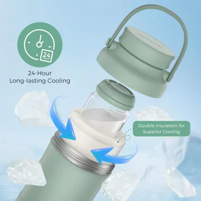 Momcozy Portable Breast Milk Cooler for Outdoor