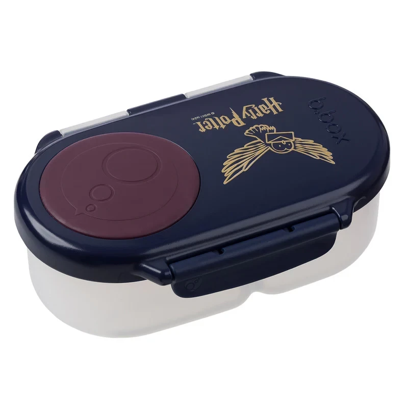 B.Box Harry Potter Lunchbox | Leakproof Lunch Box for Kids, Adjustable Compartments & Easy-Grip Handle, Available in Mini, Large, and Snackbox Size