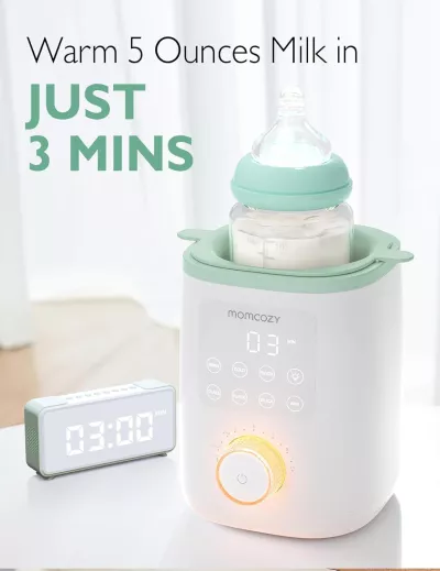 Momcozy Nutri Bottle Warmer, 9-in-1 Baby Bottle Warmer