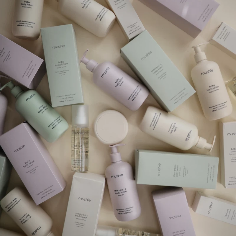 Mushie Fragrance Free Baby Shampoo & Body Wash