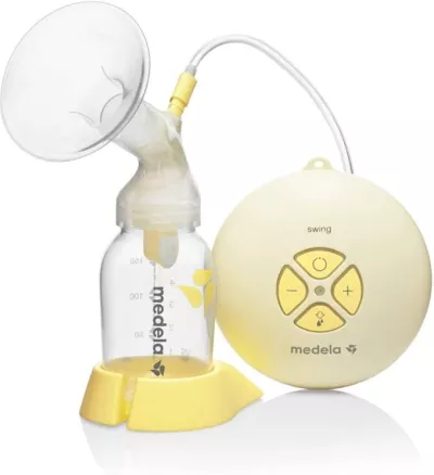 Medela Swing Electric Breast Pump, Two-Phase Expression, Compact & Efficient