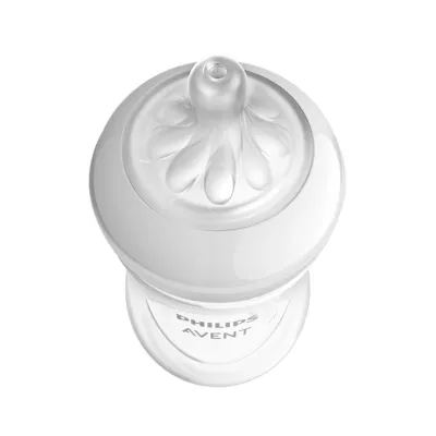 Philips Avent Natural Response Feeding Bottle Teat Flow 6 (6m+), 2pcs – Anti-Colic, No-Drip, Breast-Like Nipple SCY966/02