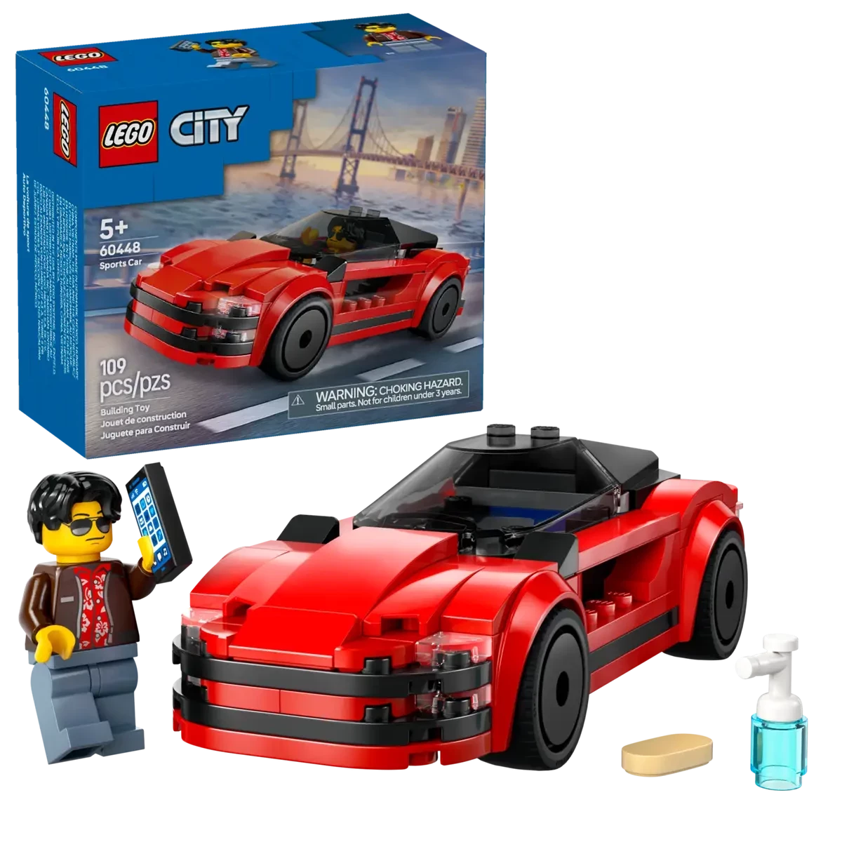 Red Sports Car - 60448