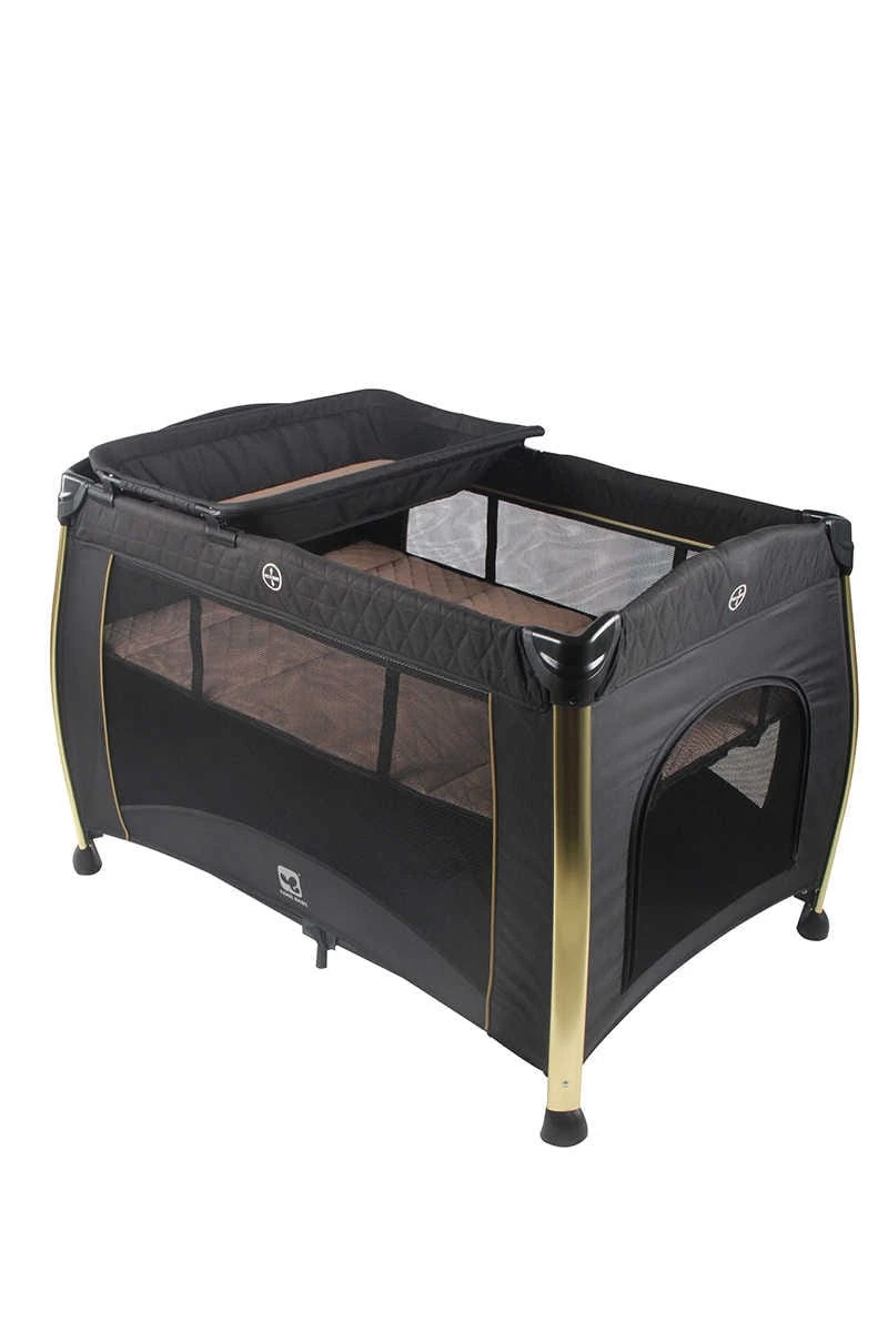 Cool Baby 3-in-1 Foldable Baby Playpen with Changing Table & Organizer – Cot for Newborns to Toddlers