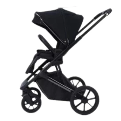 2 in 1 Foldable Burbay E80 Stroller & Bassinet, Travel System with Pushchair, Bassinet, Stroller, Storage Basket, and a Handbag, 0-36 Months