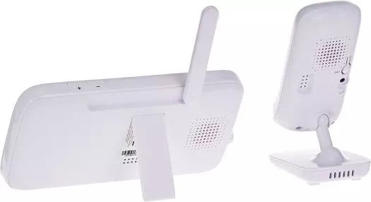 Hubble Nursery View Premium Baby Monitor – 5” Screen, Remote Camera, 2-Way Audio, Night Vision, Lullabies & 1000ft Range