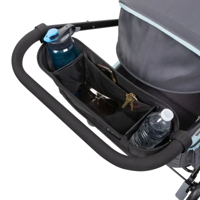 Expedition Double Stroller Wagon | 2-Seater Push & Pull Wagon with Canopy, Large Storage & 3-Point Harness, 6m+