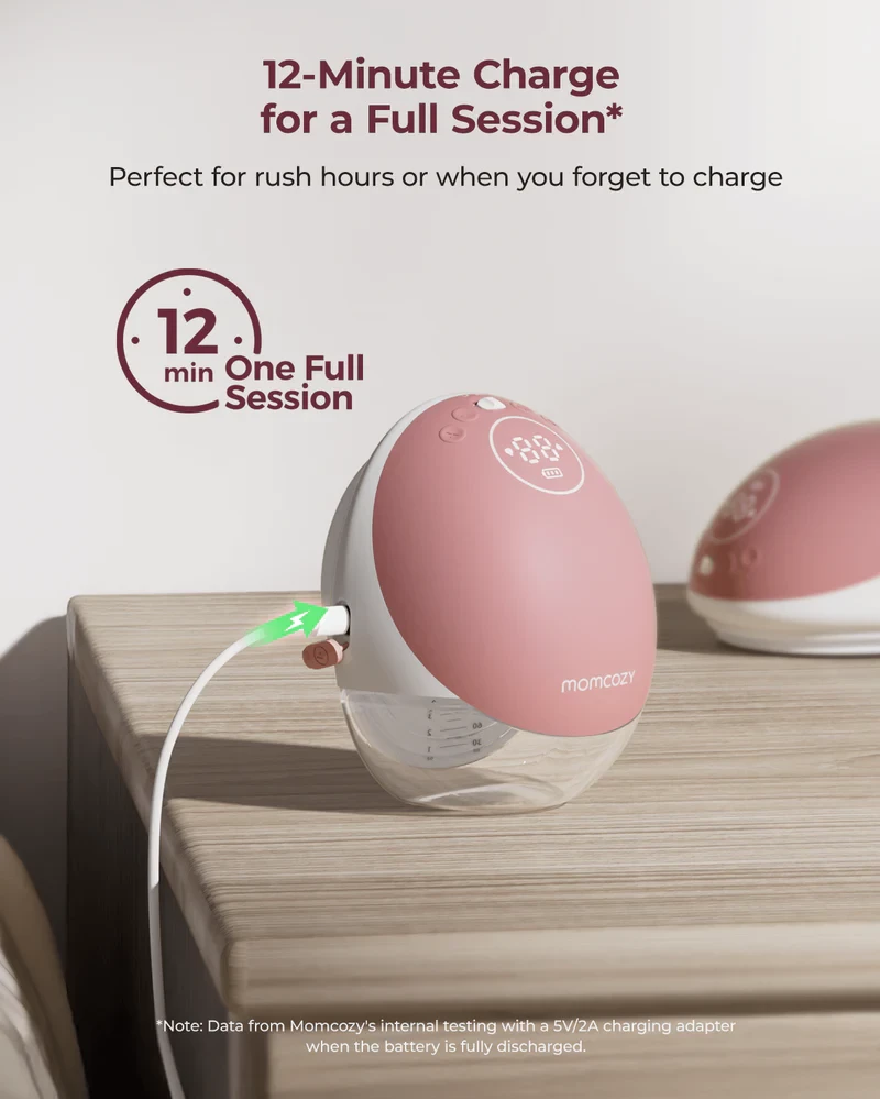 Momcozy Mobile Flow™ Hands-Free Breast Pump | M9 - single