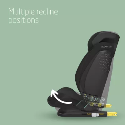 Maxi-Cosi RodiFix AirProtect High Back Booster ISOFIX Car Seat, 15–36 kg, Reclining Seat with Adjustable Headrest & Side Protection, Ages 3.5–12 Years