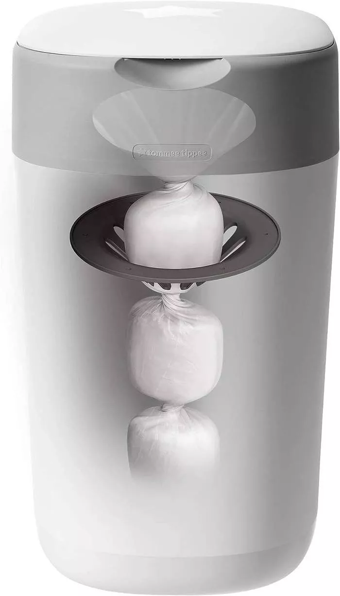 Tommee Tippee Twist & Click Diaper Bin Plus 1pc Refill Cassette