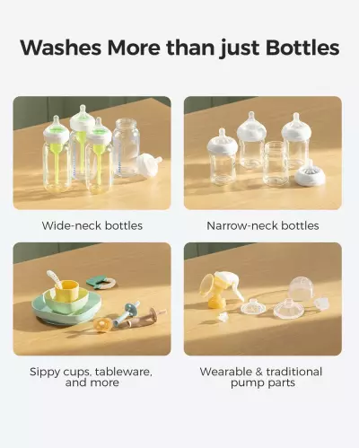 Momcozy KleanPal Pro Baby Bottle Washer Electric Bottle Washer