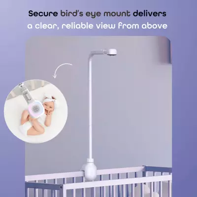 HUBBLE CONNECTED SkyVision AI Powered HD bABY mONITOR