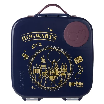 B.Box Harry Potter Lunchbox | Leakproof Lunch Box for Kids, Adjustable Compartments & Easy-Grip Handle, Available in Mini, Large, and Snackbox Size