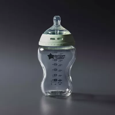 Tommee Tippee Baby Bottles, Natural Start Glass
