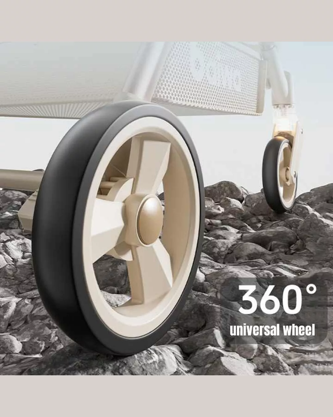 Baiwa Baby Stroller, Foldable Travel Umbrella Cart, Lightweight Stroller & Compact Reclining Pocket Stroller with Music & Light Canopy for Babies