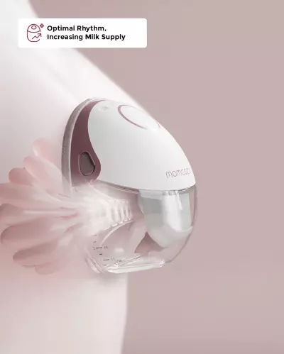 Momcozy Mobile Style™ Hands-free Slim Breast Pump | M6 - Single