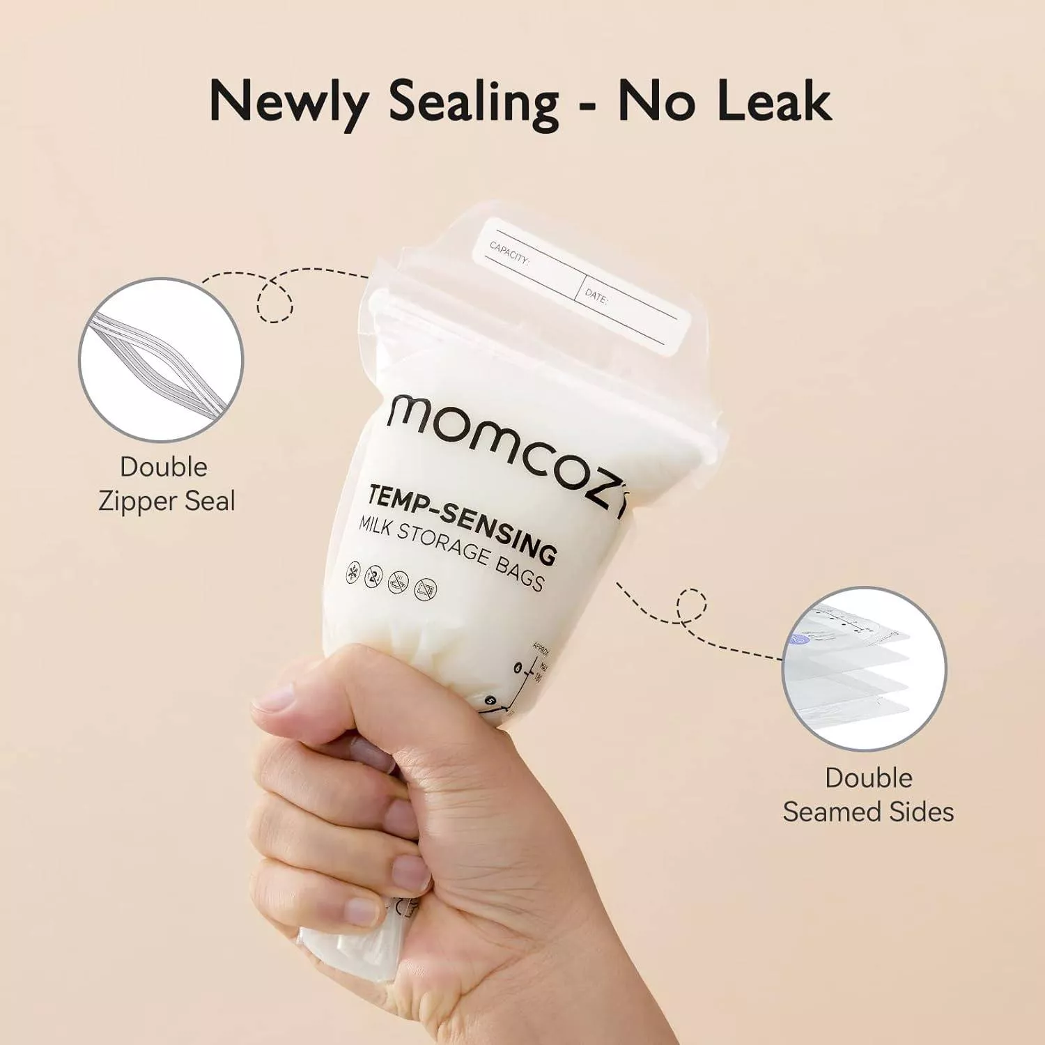 Momcozy Breastmilk Storing Bags