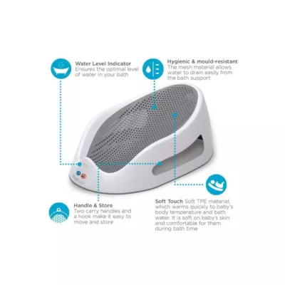 Baby Bath Support, Soft Touch Support for Babies 0-6 Months