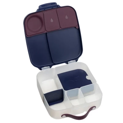 B.Box Harry Potter Lunchbox | Leakproof Lunch Box for Kids, Adjustable Compartments & Easy-Grip Handle, Available in Mini, Large, and Snackbox Size