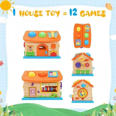 Kids Pounding House