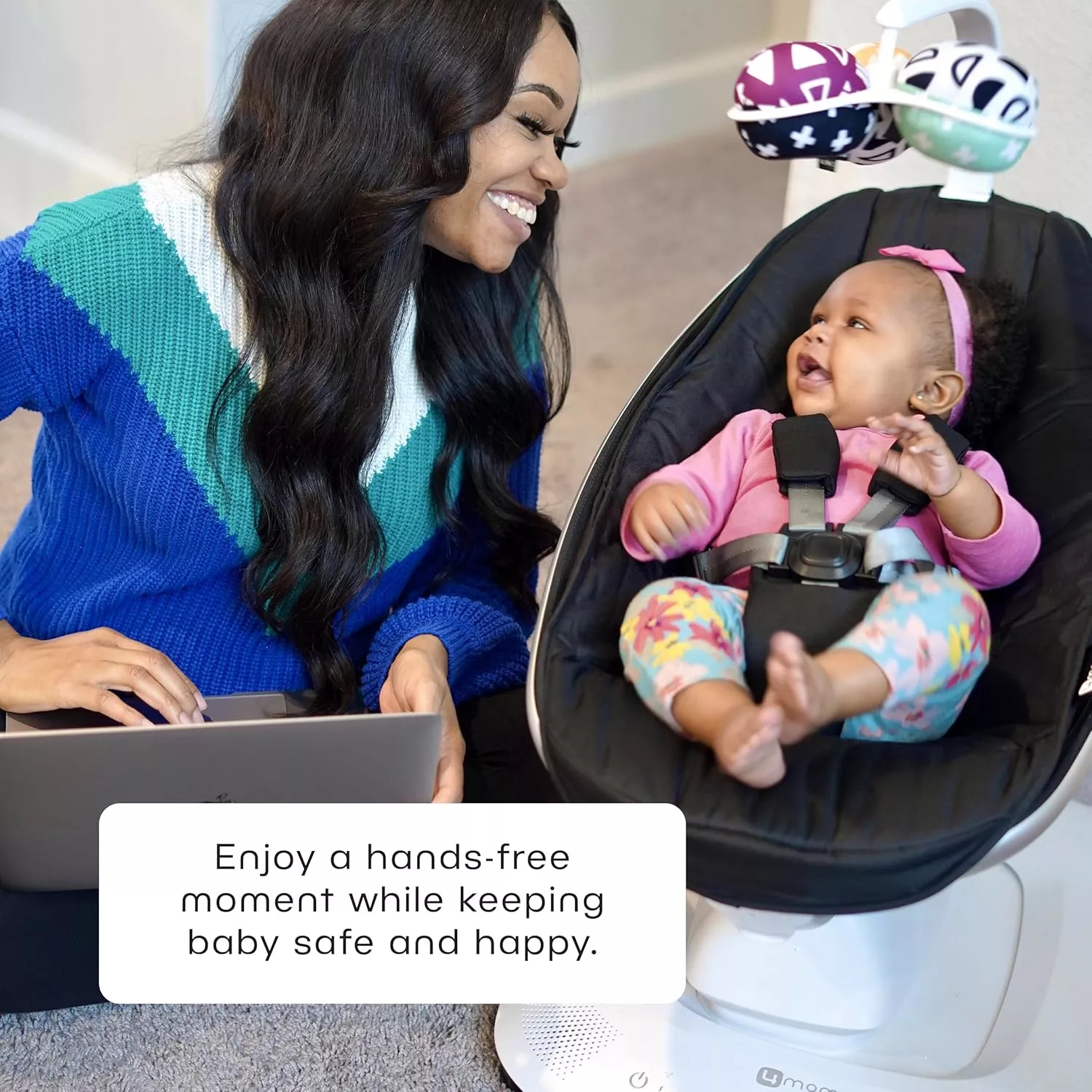 mamaRoo® multi-motion baby swing®