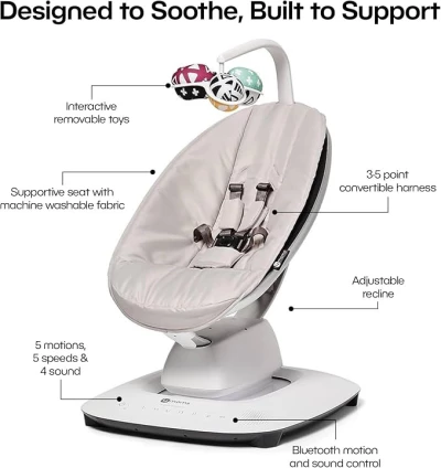 MamaRoo® multi-motion baby swing™