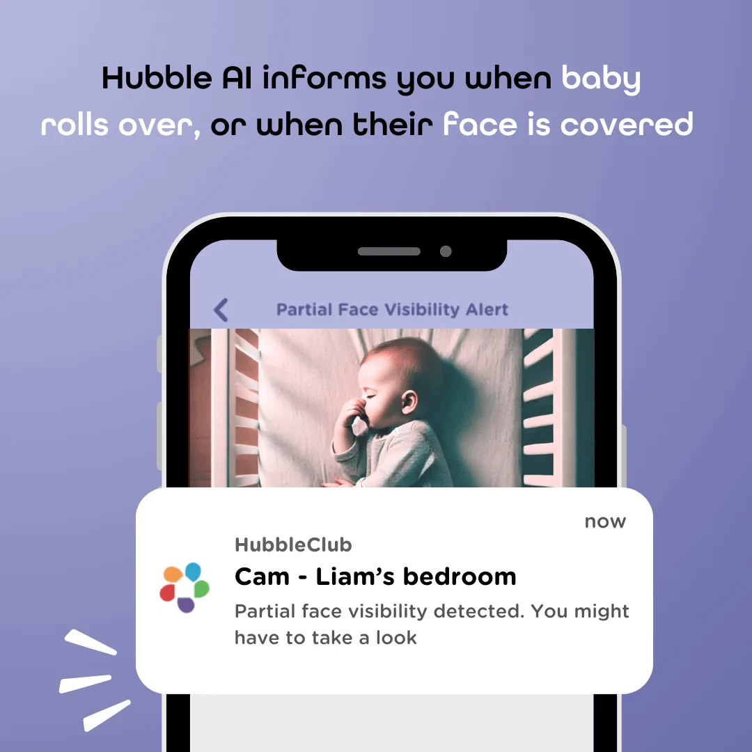 HUBBLE CONNECTED SkyVision AI Powered HD bABY mONITOR